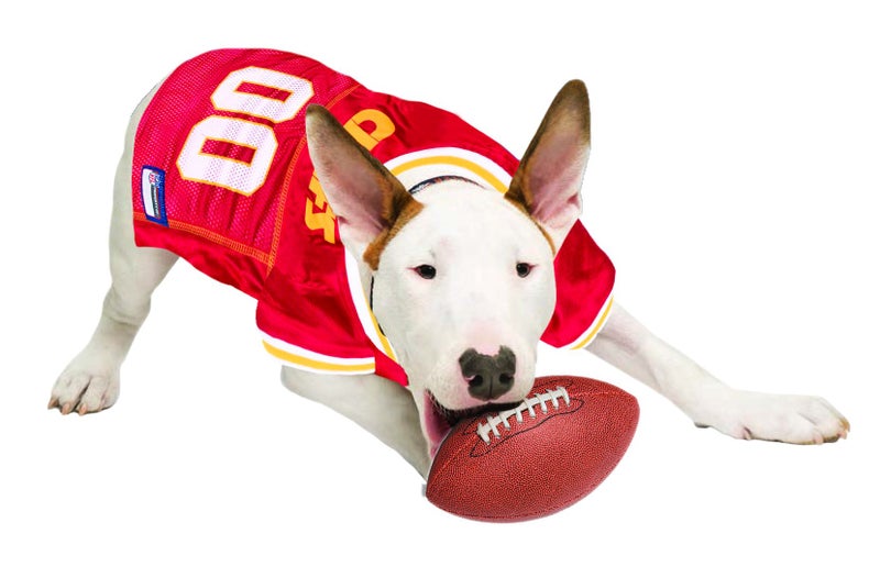 Pets First Kansas City Chiefs NFL Mesh Pet Jersey, Small, Multi-Color - Image 5